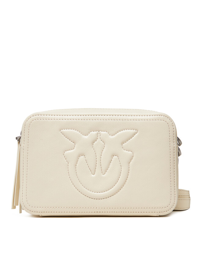 PINKO Torebka PINKO Carrie Camera Bag Classic PE 25 PLTT 104336 A26J Écru