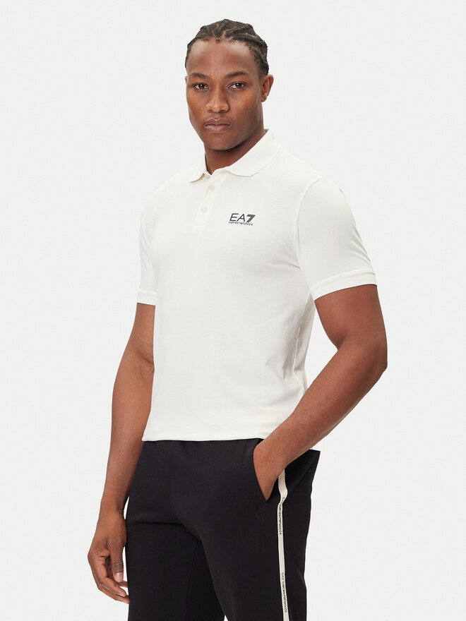 EA7 Emporio Armani EA7 Emporio Armani Polo 8NPF14 PJVQZ U1105 Beis Regular Fit