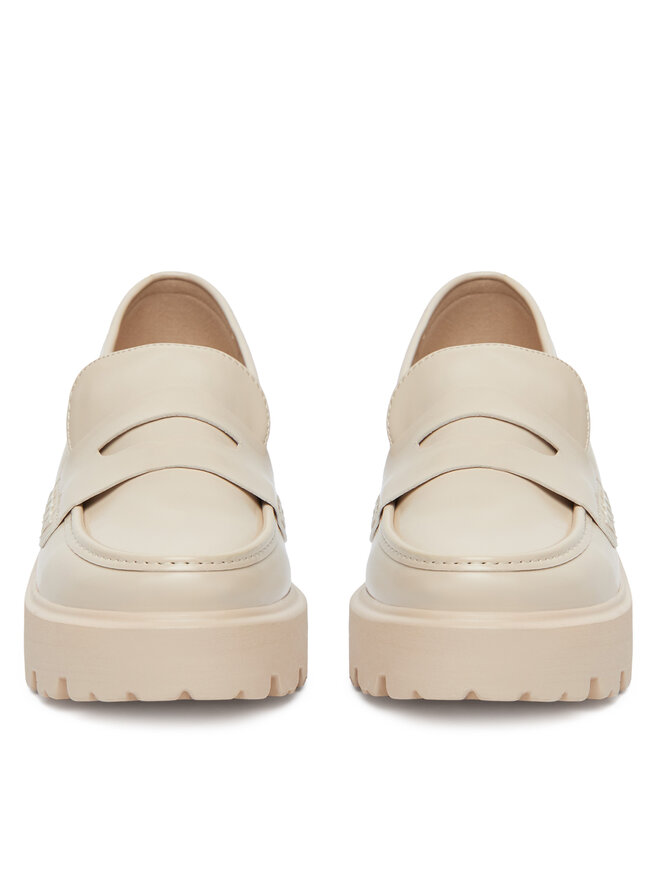 DeeZee Loafersy DeeZee LE601-2 Beżowy