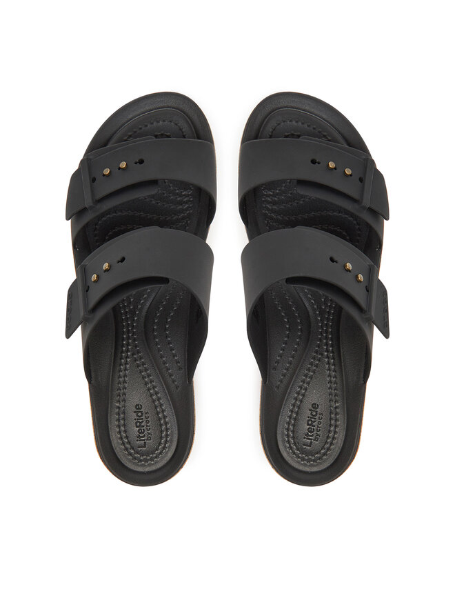 Crocs Nazouváky Crocs Brooklyn Cork Buckle 211252 Černá