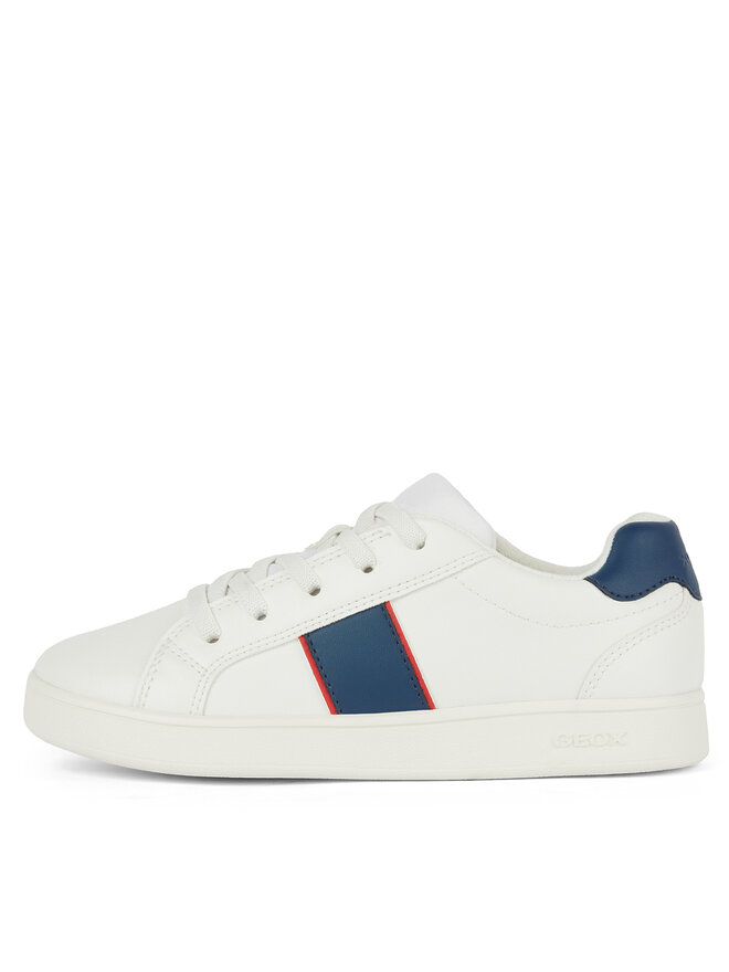 Geox Sneakersy Geox J Eclyper Boy J36LSB 05411 C0899 D Bílá