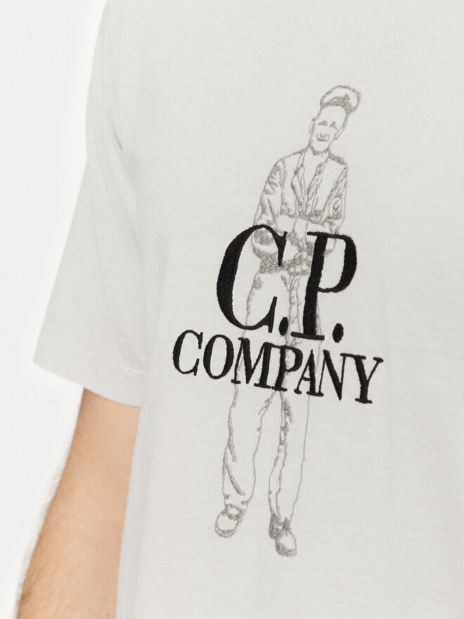 C.P. Company C.P. Company Camiseta 18CMTS288A006057O Azul Regular Fit