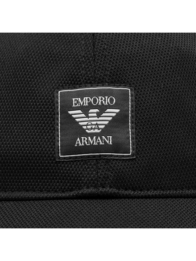 EMPORIO ARMANI ポンチョ カシミヤ混 ウール ショールカラー 黒 undefined