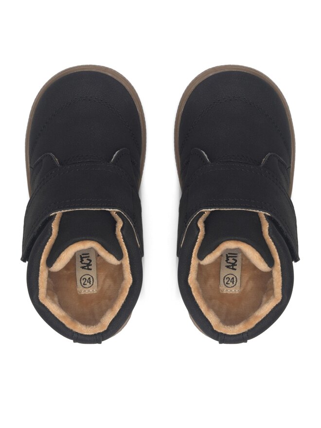 Action Boy Botines planos Action Boy CM211208-9 Negro