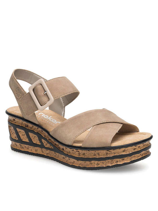 Rieker Sandales Rieker 68163-62 Bēšs