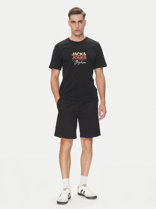 Jack&Jones Jack&Jones T-Shirt Canggu 12281809 Μαύρο Regular Fit
