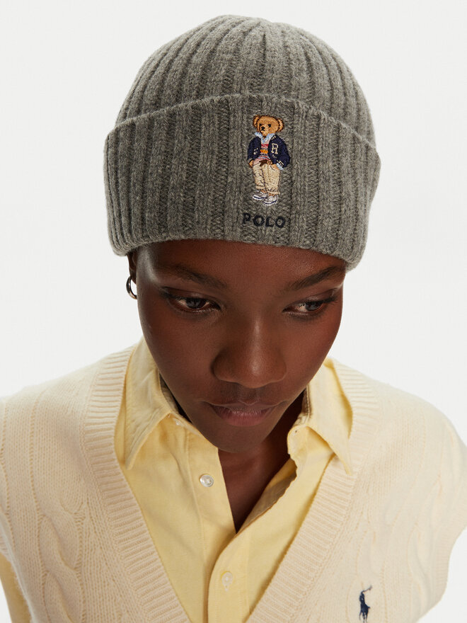Bonnet ralph lauren beige outlet