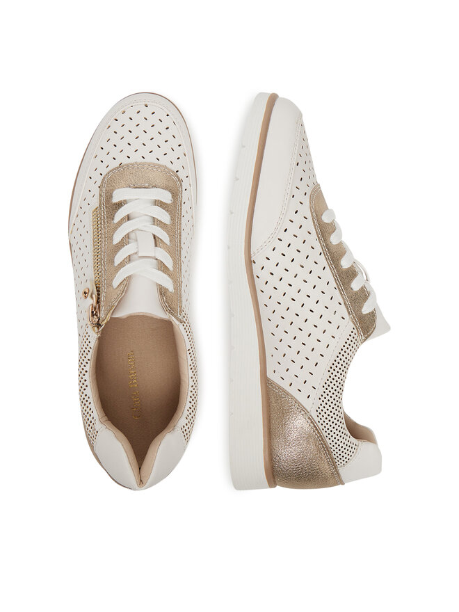 Clara Barson Sneakersy Clara Barson WS10003-07 Biela