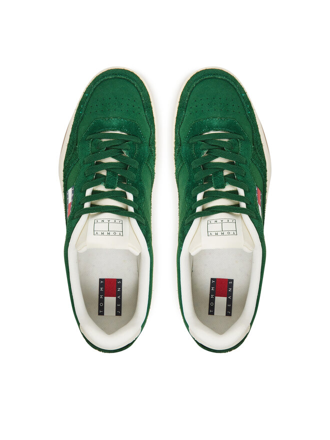 Tommy Jeans Sneakersy Tommy Jeans Tjm Cupsole Suede EM0EM01568 Zielony