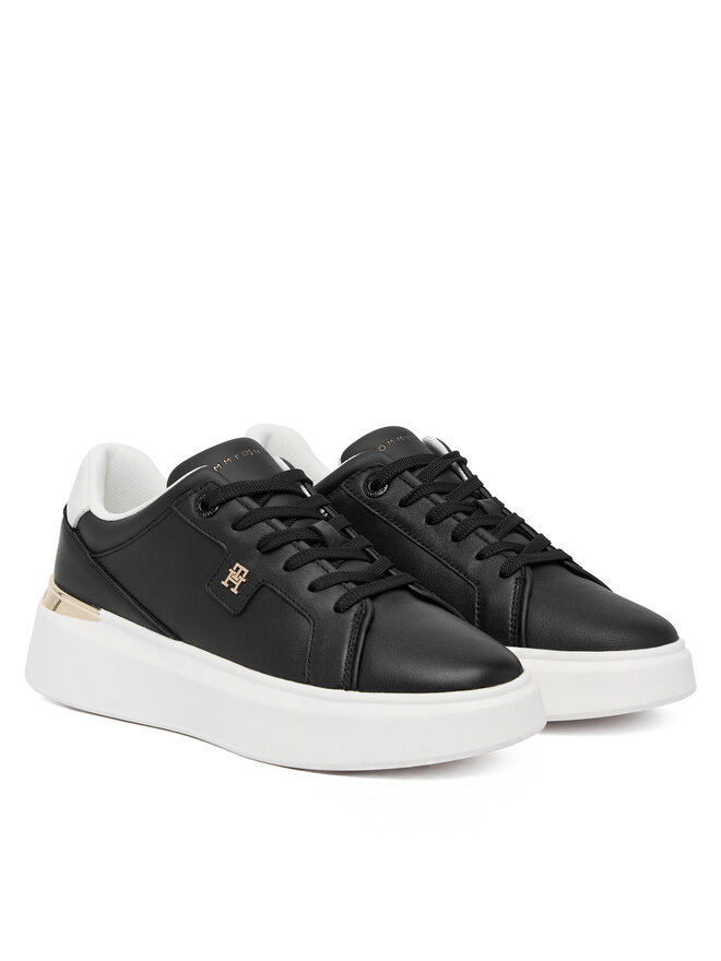 Tommy Hilfiger Sneakers Tommy Hilfiger Th Chic Platform FW0FW09396 Schwarz