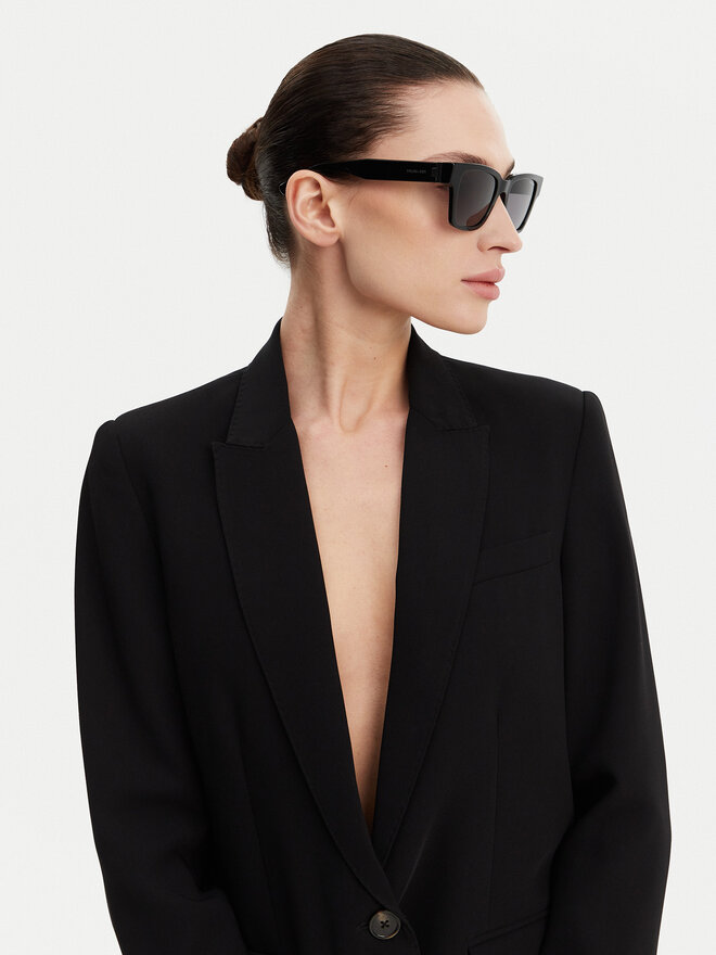 Trussardi Okulary przeciwsłoneczne Trussardi TSM9026 Czarny