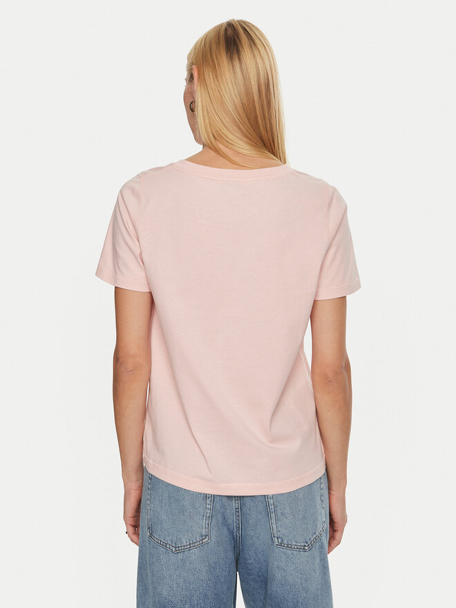 Tommy Hilfiger Tommy Hilfiger Marškinėliai WW0WW44177 Rožinė Regular Fit