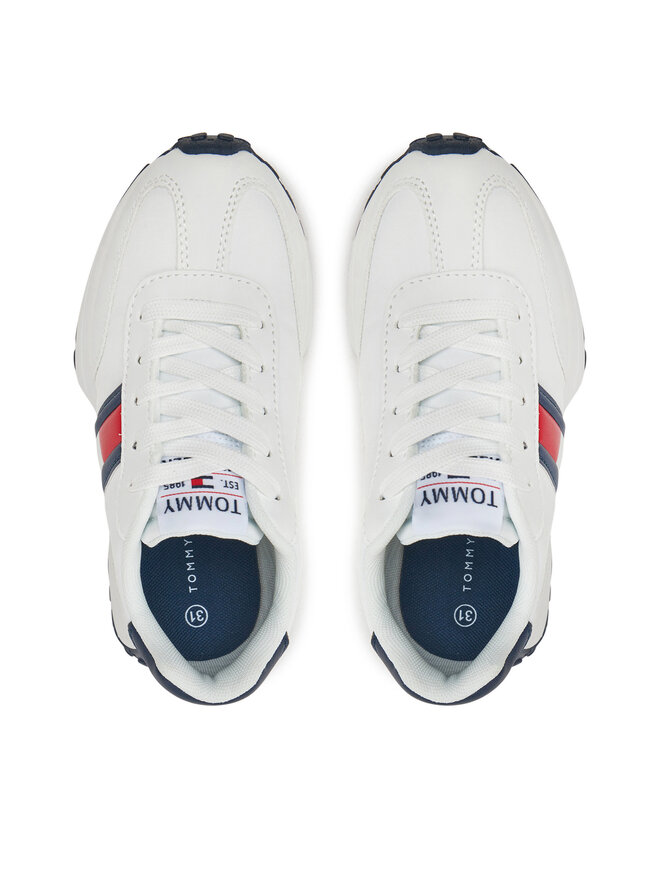 Tommy Hilfiger Сникърси Tommy Hilfiger T3X9-33877-1695X336 M Бял