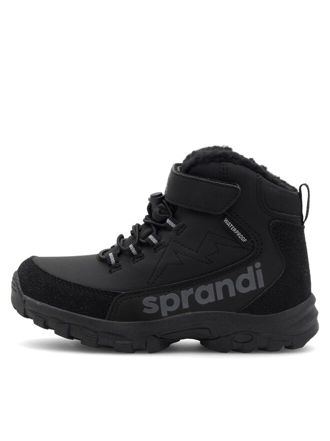 Sprandi Μποτίνια Sprandi WINTER WAVE SCP86-25067 Μαύρο