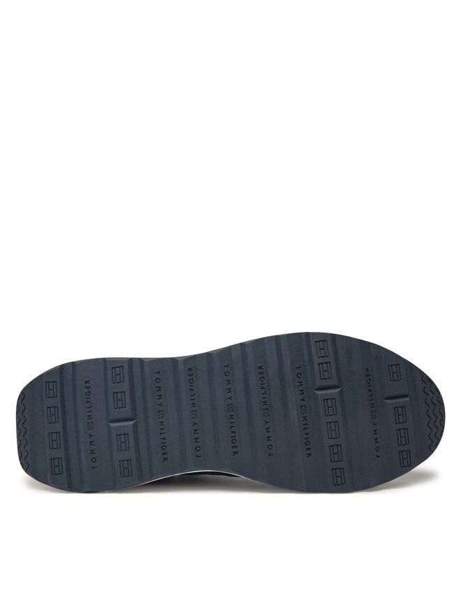 Tommy Hilfiger Снікерcи Tommy Hilfiger Retro Runner Mix Rwb FM0FM05371 Cиній