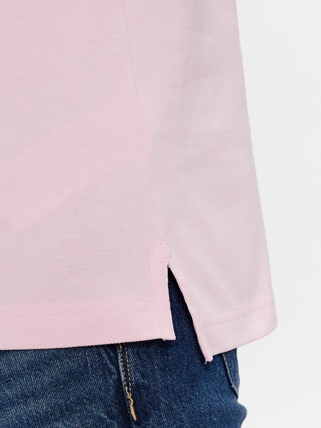 Tommy Hilfiger Tommy Hilfiger Pólóing 1985 MW0MW17771 Rózsaszín Slim Fit