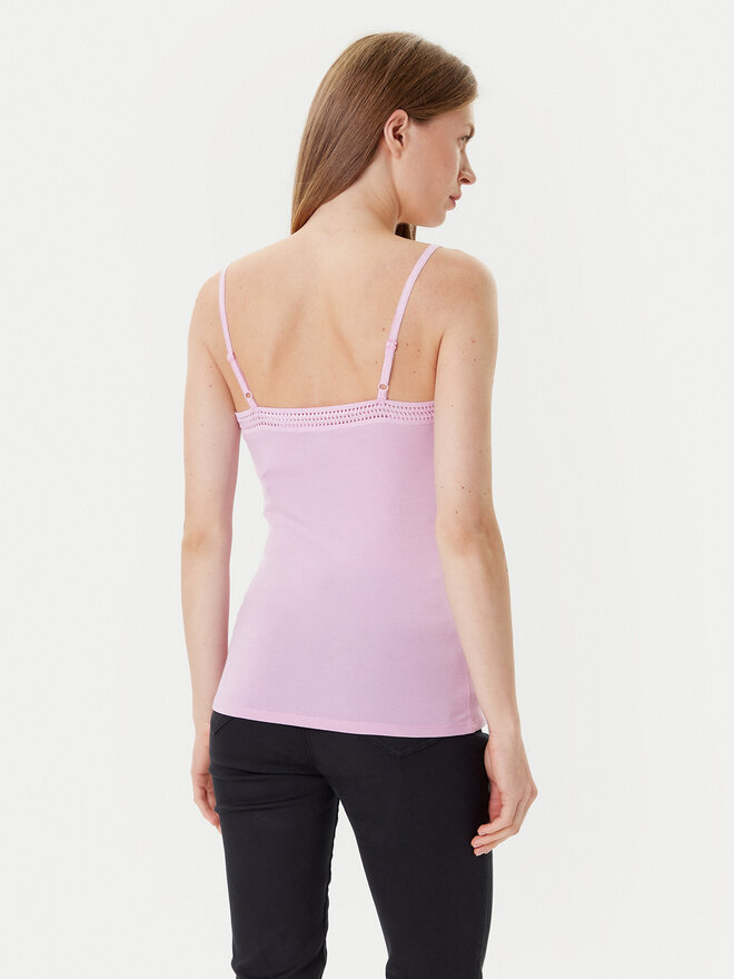 Morgan Morgan Top 192-BARBA.N Rosa Slim Fit