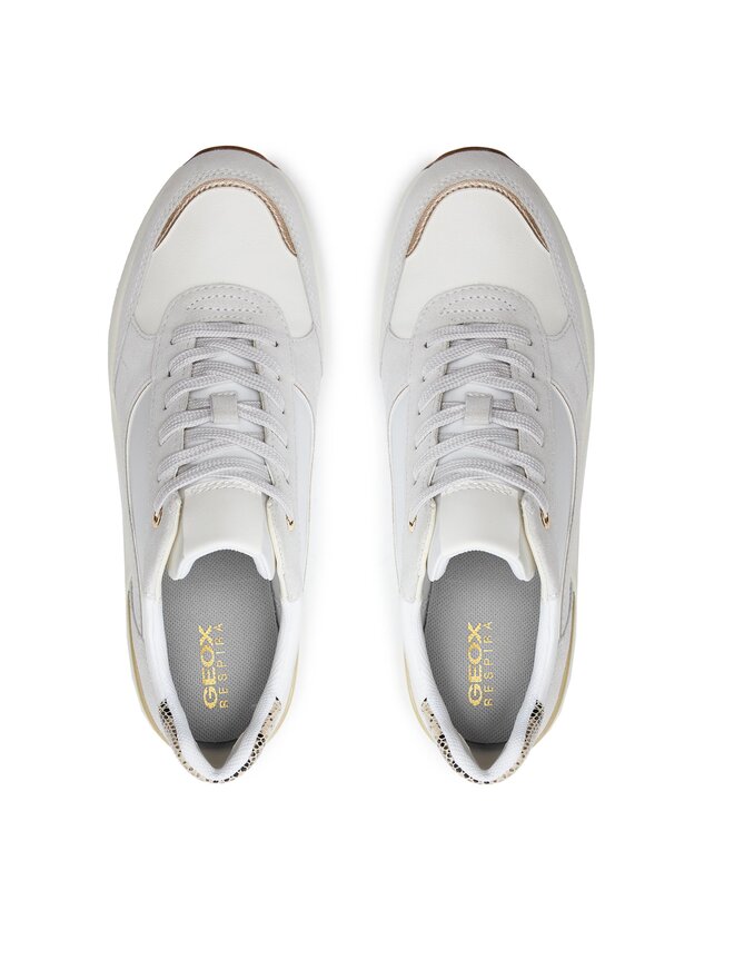 Geox Sneakers Geox D Spherica Ec13 D45WAA 022FU C1209 Alb