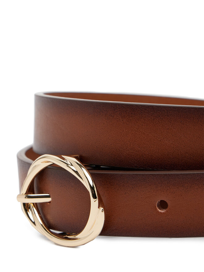 Tommy Hilfiger Moteriškas Diržas Tommy Hilfiger Th Chic 2.5 Burnished AW0AW17252 Ruda