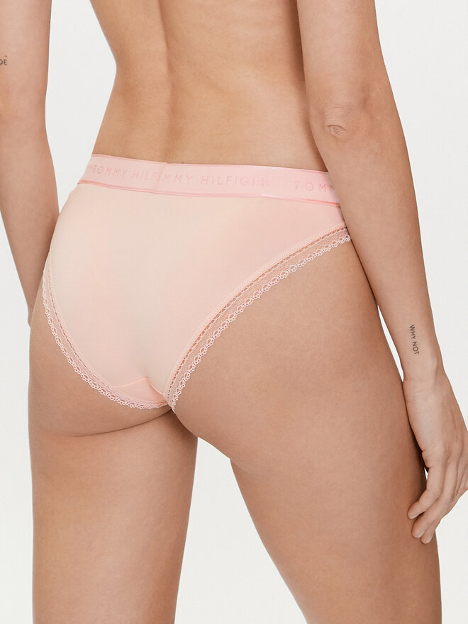 Tommy Hilfiger Tommy Hilfiger Klassischer Damenslip UW0UW04813 Rosa
