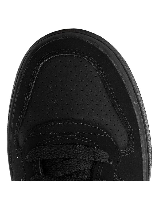 Nike Снікерcи Nike Court Borough Low (GS) 839985 001 Чорний