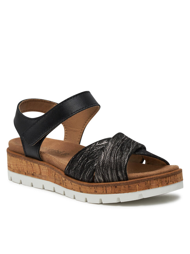 Comfortabel Σανδάλια Comfortabel 710179-01 Μαύρο