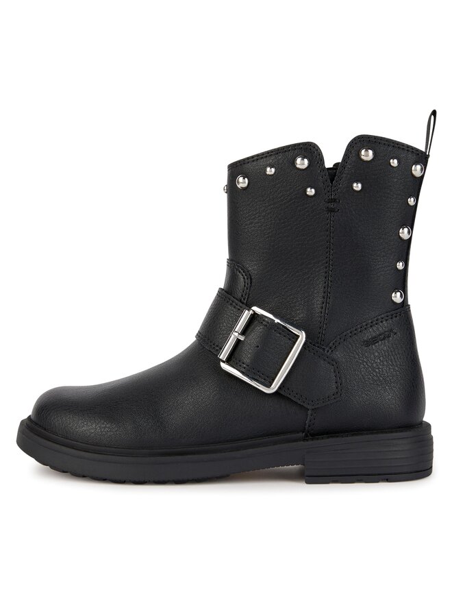 Geox Stiefeletten Geox Jr Eclair J369QK 000BU C9999 S Schwarz