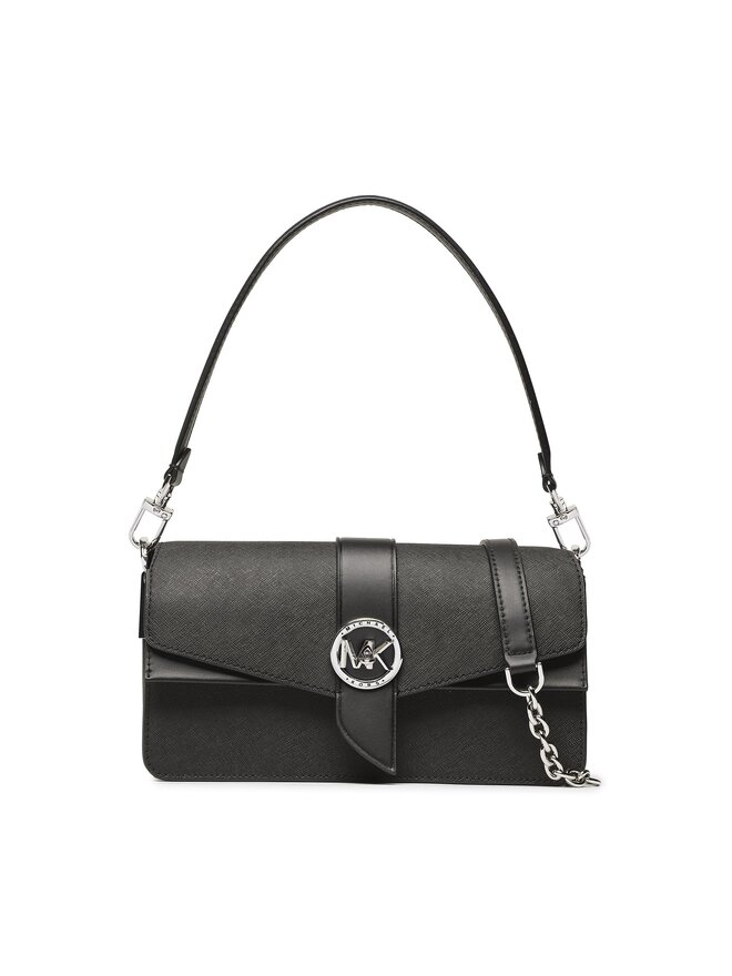 MICHAEL Michael Kors Дамска чанта MICHAEL Michael Kors Greenwich 30T2SGRL1L Черен