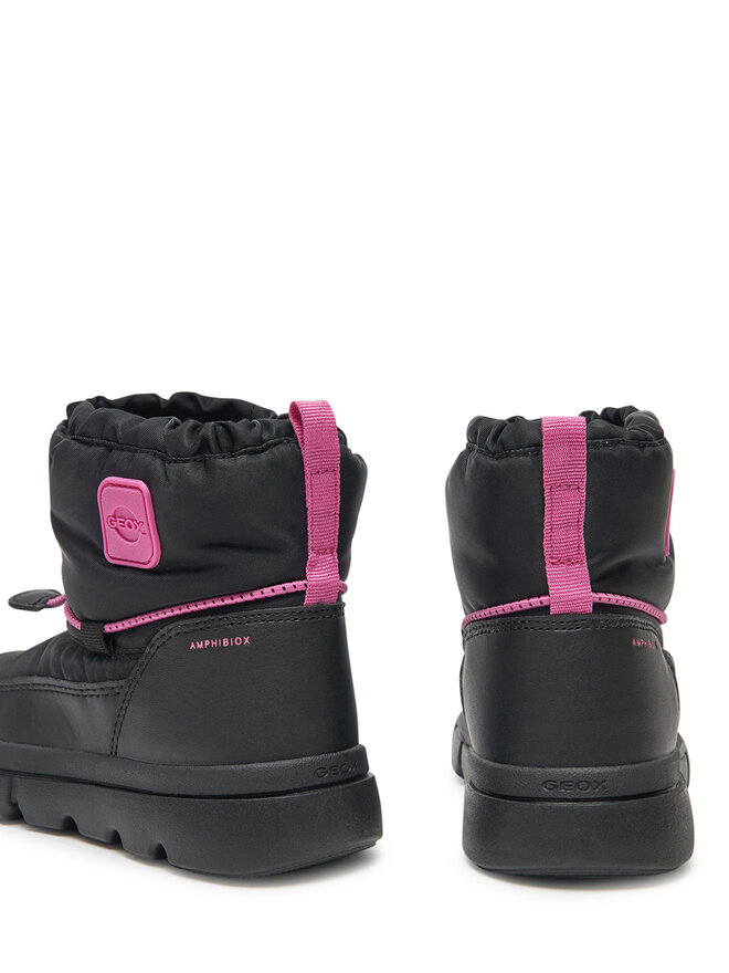Geox Cizme de zăpadă Geox Willaboom J46HWE 0FU54 C0922 M Negru