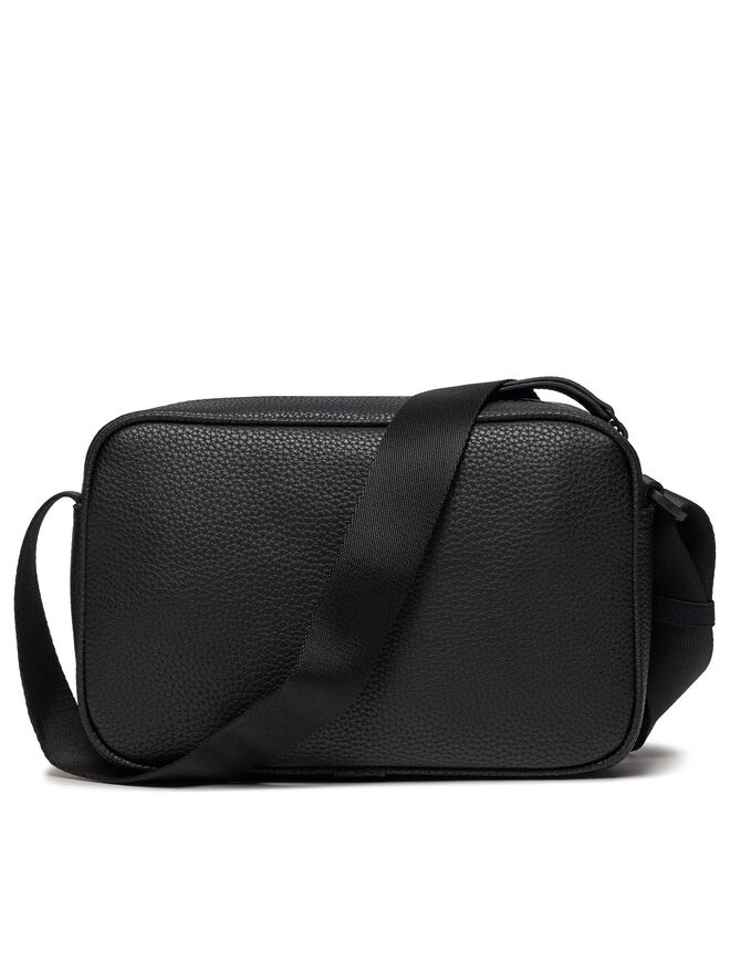 Tommy Hilfiger Плоска сумка Tommy Hilfiger Essential Pu Ew Reporter AM0AM12093 Чорний