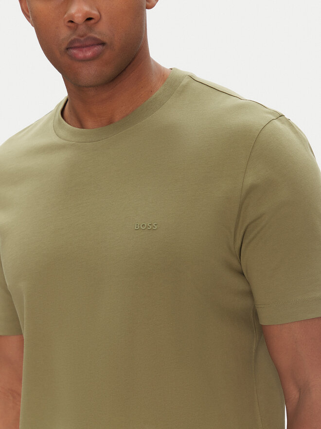 BOSS BOSS Póló Thompson 01 50468347 Zöld Regular Fit