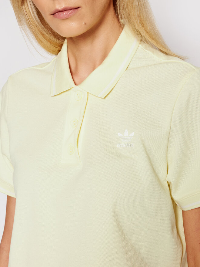 adidas adidas Pólóing Tennis Luxe H56469 Sárga Regular Fit