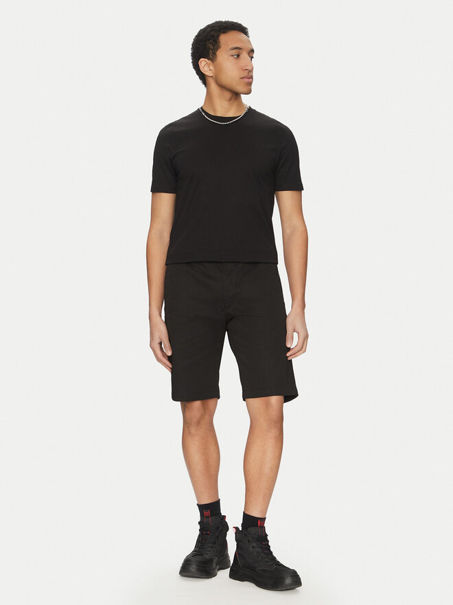 HUGO HUGO Camiseta Dimerstee 50542969 Negro Slim Fit