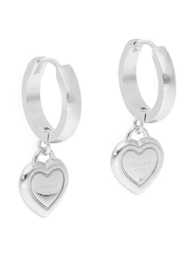 Guess Kolczyk Guess JUBE01 426JW Srebrny