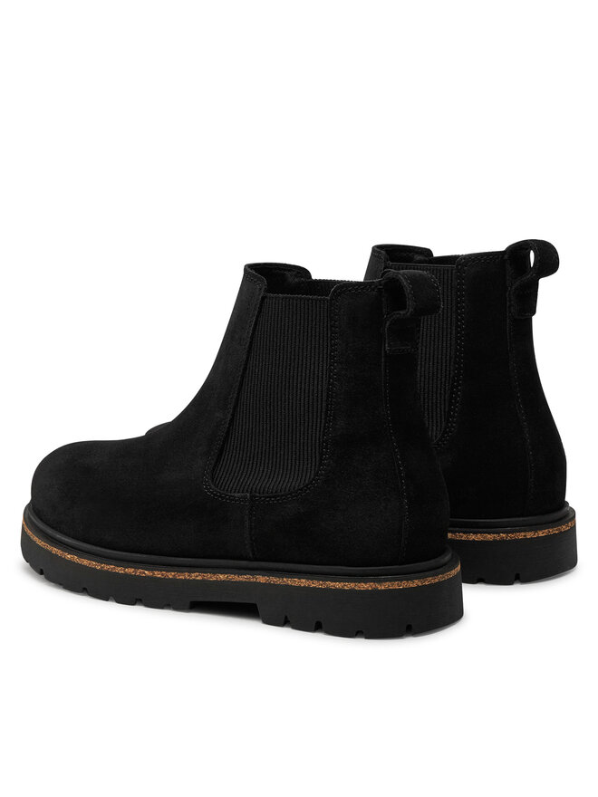 Birkenstock Kotníková obuv s elastickým prvkem Birkenstock Highwood Slip On Mid W Leve 1028211 Černá
