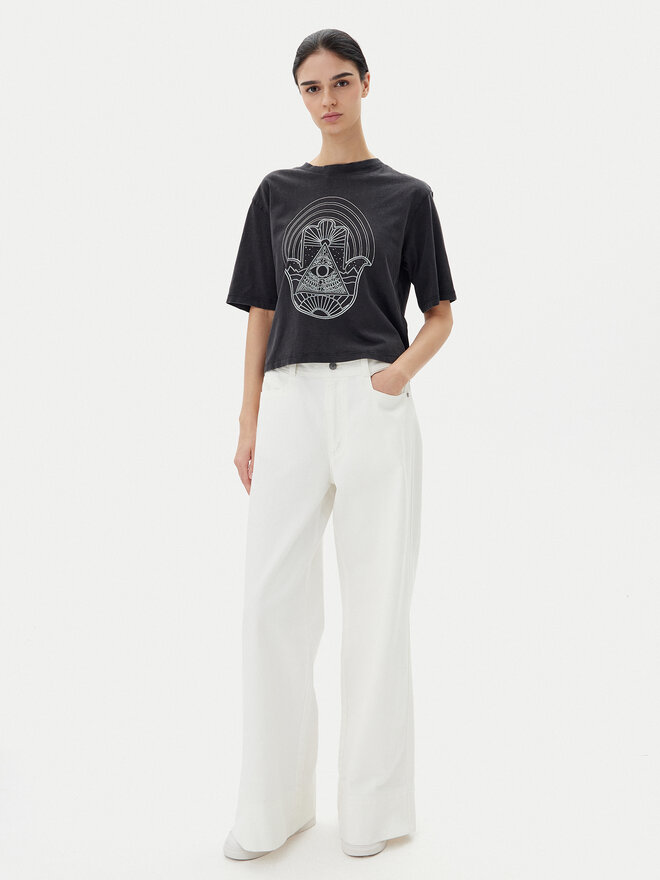 JDY JDY T-Shirt Carla 15341561 Μαύρο Regular Fit
