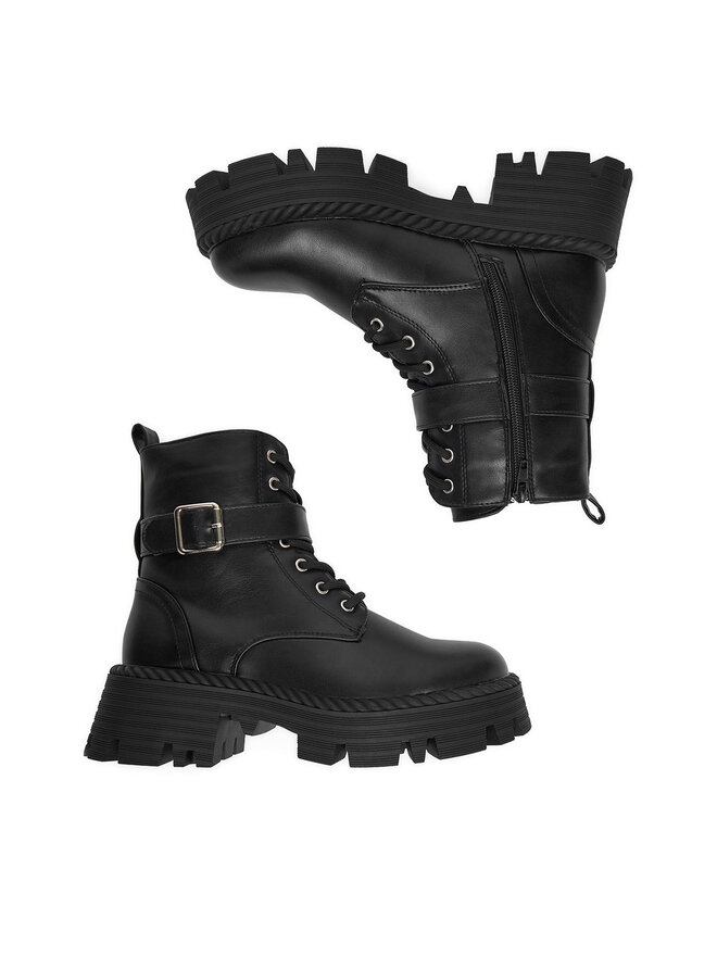 DeeZee Schnürschuhe DeeZee KX238825 Schwarz