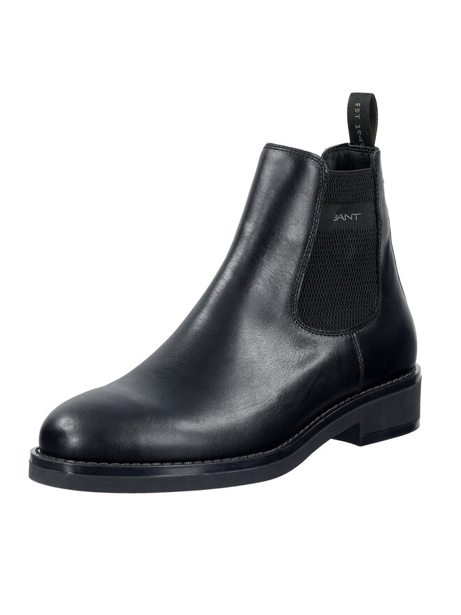 Gant Kotníková obuv s elastickým prvkem Gant 31651105 Černá