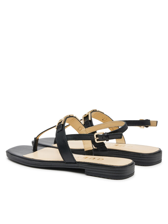 Guess Sandały Guess FLJREL LEA21 Czarny