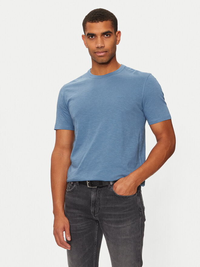 BOSS BOSS Camiseta Tegood 50508243 Azul Regular Fit