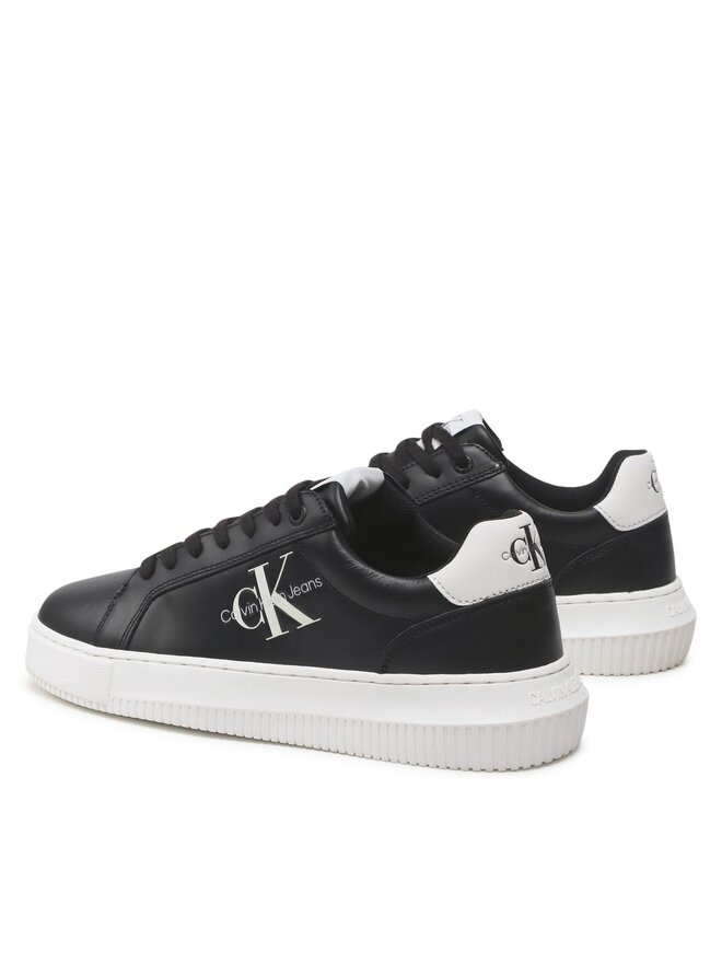 Calvin Klein Jeans Sneakersy Calvin Klein Jeans Chunky Cupsole Monologo YM0YM00681 Czarny