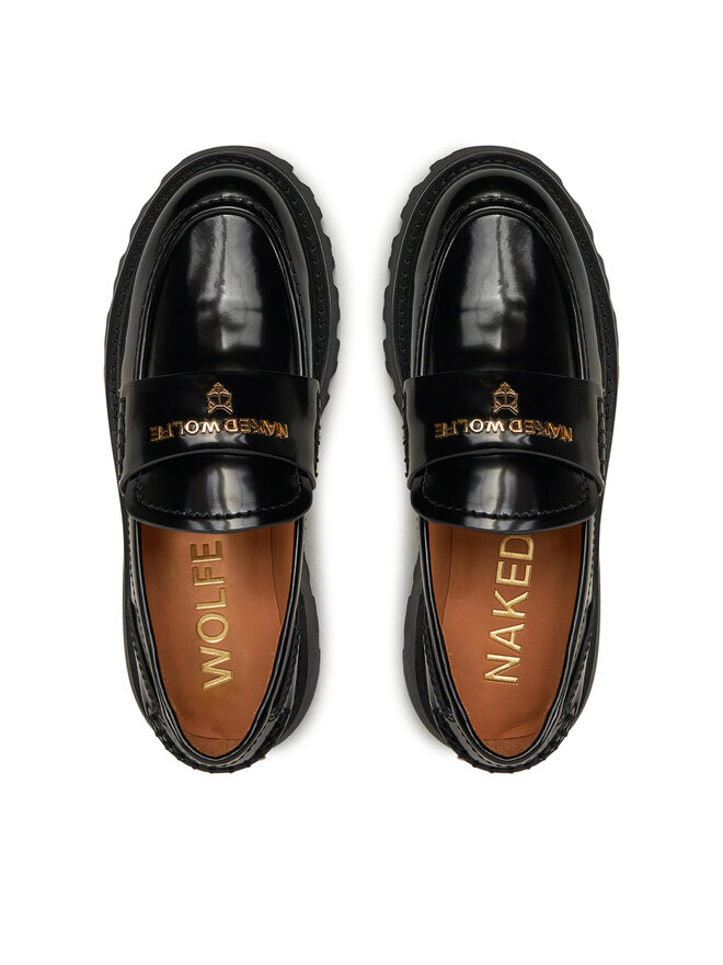 Naked Wolfe Loafersy Naked Wolfe Flawed Černá