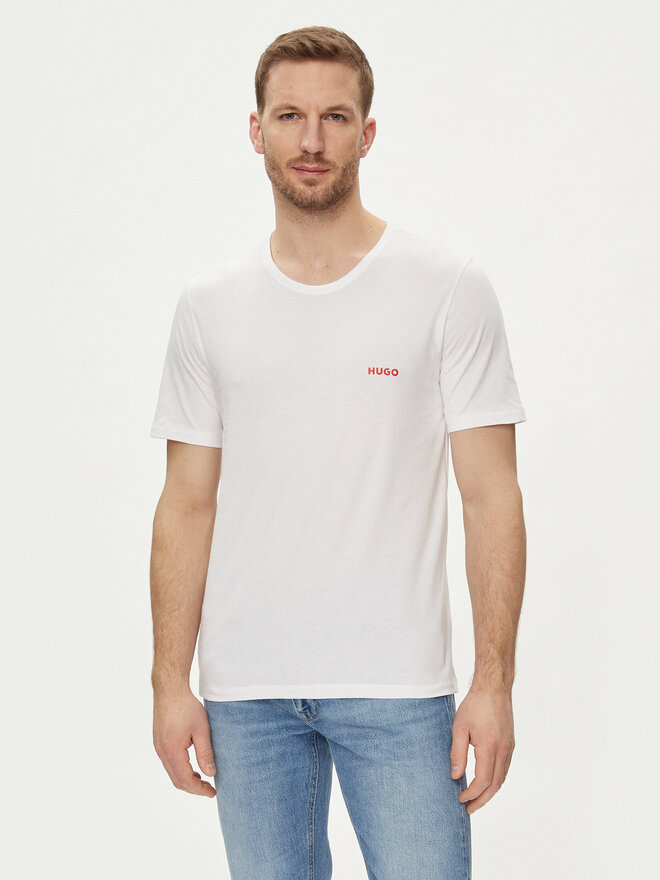 HUGO Hugo Набір з 3 футболок 50493972 Білий Regular Fit