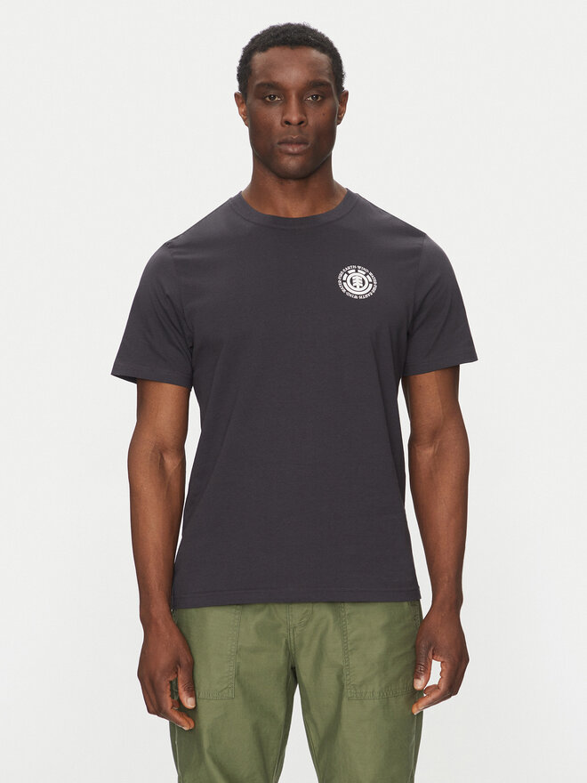 Element Element Camiseta ELYZT00490 Negro Regular Fit