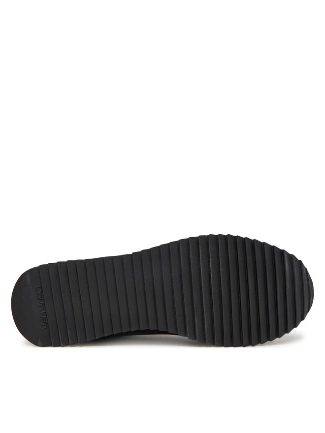 Calvin Klein Sneakersy Calvin Klein Runner Lace Up - Jacq HW0HW02413 Czarny