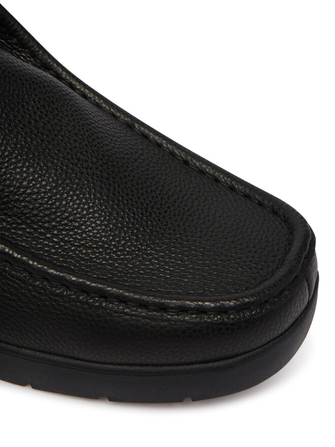 Calvin Klein Schnürschuhe Calvin Klein Hybrid City Lug Mid Boot F Lth HM0HM02260 Schwarz