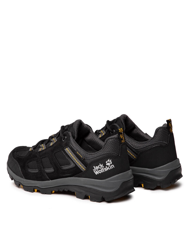 Jack Wolfskin Turistiniai batai Jack Wolfskin Vojo 3 Texapore Low M 4042441 Juoda