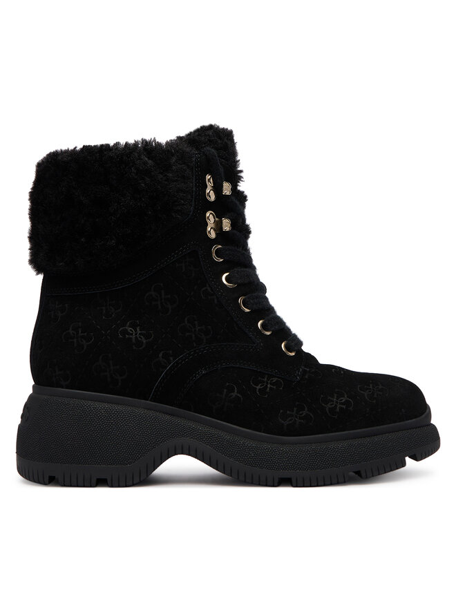 Guess Schnürschuhe Guess FLFVIK SUE10 Schwarz