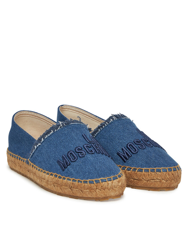 LOVE MOSCHINO Espadrile LOVE MOSCHINO JA10262G0MJO5700 Albastru