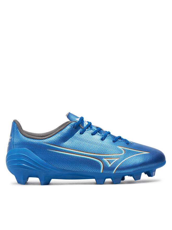 Zapatos de futbol Mizuno Alpha Select Fg NINO P1GB246527 Azul zapatos.es